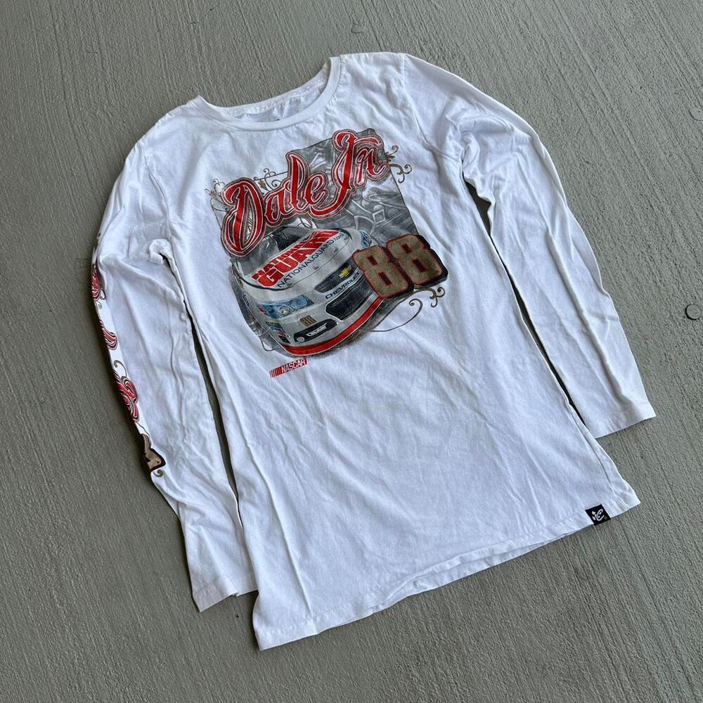 Women’s Y2k NASCAR Racing Graphic Shirt